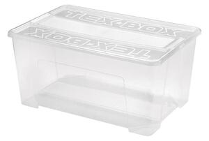 Úložný box TEX BOX 48 l čirá