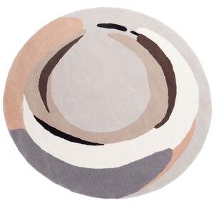Vlněný koberec ⌀ 140 cm vícebarevný SARGODHA
