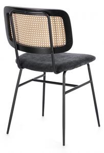 Bizzotto Jídelní židle Glenna - tmavě šedá