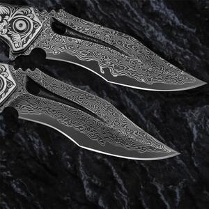 KnifeBoss damaškový zavírací nůž Hunter Bone VG-10