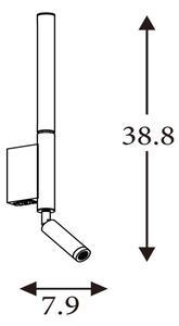 Searchlight 28127LT - LED Bodové svítidlo ARCHITECT LED/7W/230V hnědá