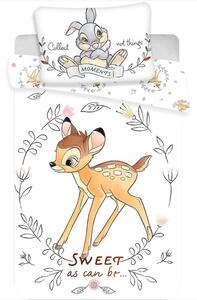Jerry fabrics Disney povlečení do postýlky Bambi sweet baby 100x135 + 40x60 cm