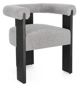 Bizzotto Jídelní židle Agape černo/šedá