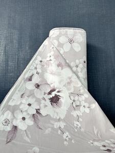 Ervi bavlna š.240cm - Malované květy na fialovém - 25184-26, metráž