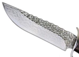 KnifeBoss lovecký damaškový nůž White Shadow King VG-10