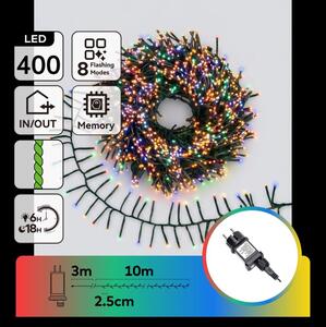 Aigostar - LED Venkovní vánoční řetěz 400xLED/8 funkcí 13m IP44 multicolor