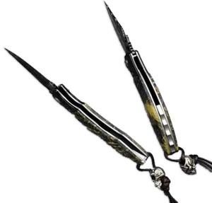 KnifeBoss damaškový zavírací nůž Wind VG-10