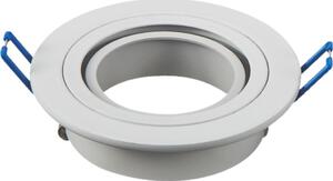 Aigostar - Rámeček pro podhledové svítidlo GU10 pr. 9,1 cm bílá