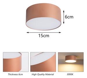 BRILAGI - Venkovní stropní svítidlo FORIS LED/20W/230V pr. 15 cm bronzová IP44
