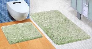 Bellatex koupelnová předložka sada micro zelená 60x100 + 60x50 cm bez výkroje