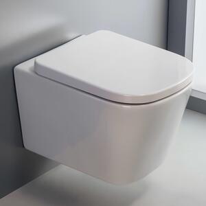 Kronenbach Cube záchodová mísa závěsná bez splachovacího kruhu bílá KB15500CU