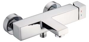 Kronenbach Quara 3.0 vanová baterie na stěnu chrom KB100363C10