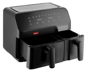 Bodum Melior Horkovzdušná fritéza L 12331-01Euro, 2 zásuvky 5,1 l a 3,2 l, 2700 W (100398628)