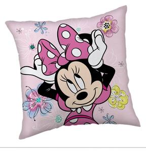 Jerry Fabrics Polštářek Minnie Pink heart 02, 35 x 35 cm