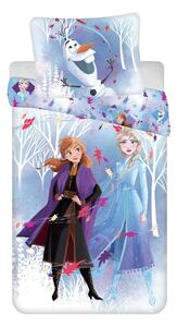 Jerry Fabrics povlečení bavlna Frozen 2 White 02 140x200+70x90 cm