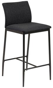 FLHF Barová židle Luksemburk, šedá/černá