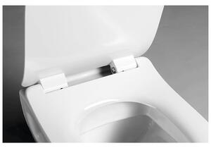 AKCE/SET/LIVERO Geberit - Předstěnová instalace pro závěsné WC, výška 1,12 m s tlačítkem Sigma 20, černá/chrom lesk + PAULA závěsná WC mísa, 35,5x50c…