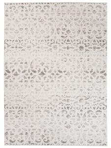 Makro Abra Moderní kusový koberec TROYA V492E krémový hnědý Rozměr: 60x100 cm