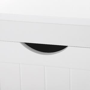 VASAGLE Koupelnová skříňka - bílá - 30x30x89 cm