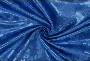 Brokát žakár - Královsky modrý