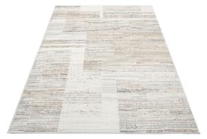 Makro Abra Moderní kusový koberec PORTLAND G498A bílý béžový Rozměr: 120x170 cm