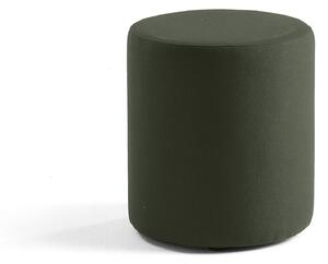 AJ Produkty Taburet ELLA, Ø 440 mm, tmavě zelená