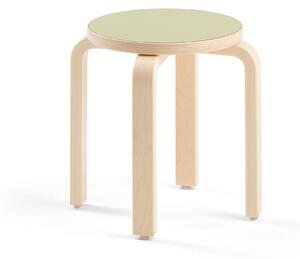 AJ Produkty Dětská stolička DANTE, výška 350 mm, bříza/zelená