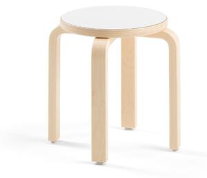 AJ Produkty Dětská stolička DANTE, výška 350 mm, bříza/bílá