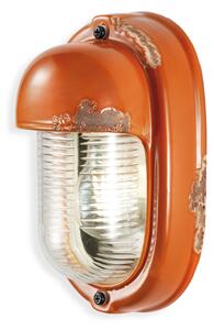 Ferroluce Nástěnné retro svítidlo VINTAGE, v. 24 cm, 1xE27 Barva: Oranžová