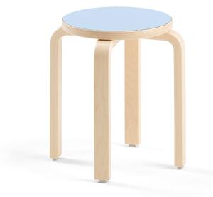 AJ Produkty Dětská stolička DANTE, výška 380 mm, bříza/modrá