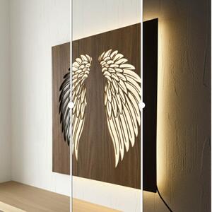 LED dřevěný obraz – Andělská křídla | Podsvícená nástěnná dekorace od | SENTOP LED0501