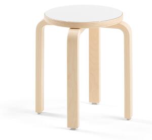 AJ Produkty Dětská stolička DANTE, výška 380 mm, bříza/bílá