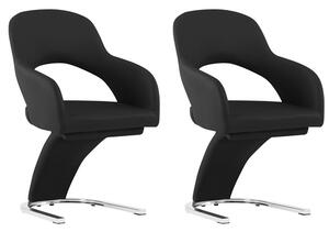 Jídelní židle Emma 2ks, ve více barvách-černá