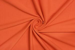Bavlněný úplet - Oranžový 200 cm šíře