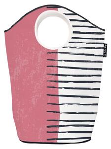 Koš na prádlo black stripes in colours (60l)