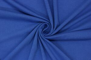 Bavlněný úplet - Královsky modrý 180 cm šíře