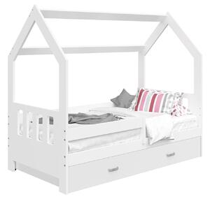 Dětská postel Domeček 160x80 D3C bílá