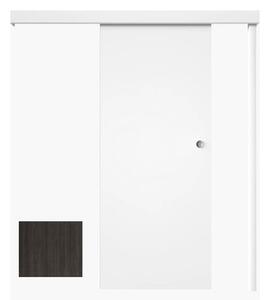 Posuvný systém na stěnu DRE pro dveře 90cm jilm antracit POSUVNSJA90