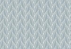 Fototapeta - Prolamované listy v šedé barvě (254x184 cm)