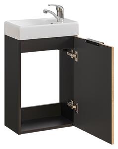 Koupelnová skříňka s umyvadlem XILO U40/1 | 40 cm