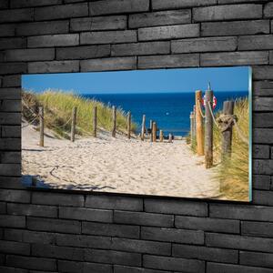 Foto obraz skleněný horizontální Mořské duny osh-125318135
