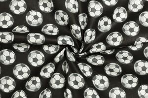 Bavlněné plátno - Fotbalové míče