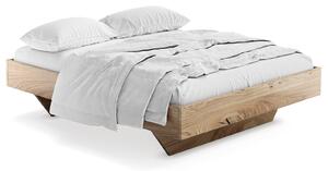 Dubová postel 140x200 cm Bergamo