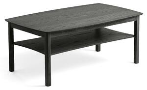 AJ Produkty Konferenční stolek MARATHON, 1350x800 mm, černě mořený dub