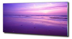 Fotoobraz na skle Západ slunce moře osh-1272132