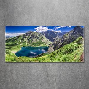 Foto obraz sklo tvrzené Černé jezero Tatry osh-127510314