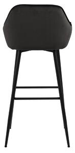 FLHF Barová židle Silvana, hnědá/černá