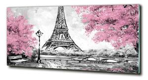 Fotoobraz na skle Eiffelova věž Paříž osh-129898169
