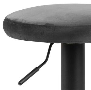 FLHF Barová židle Scheuern, šedá/černá