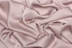 Saténové umělé hedvábí | Silky Armani - Pudrově růžová